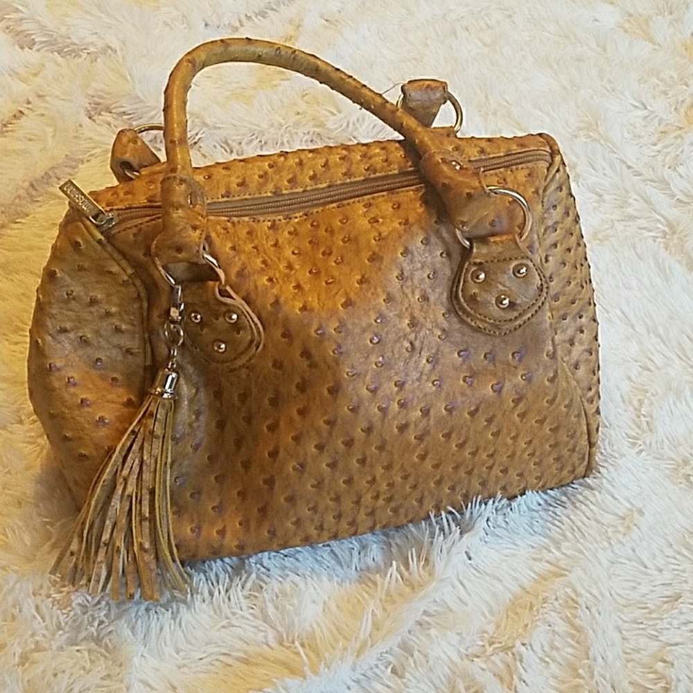 Yellow handbag